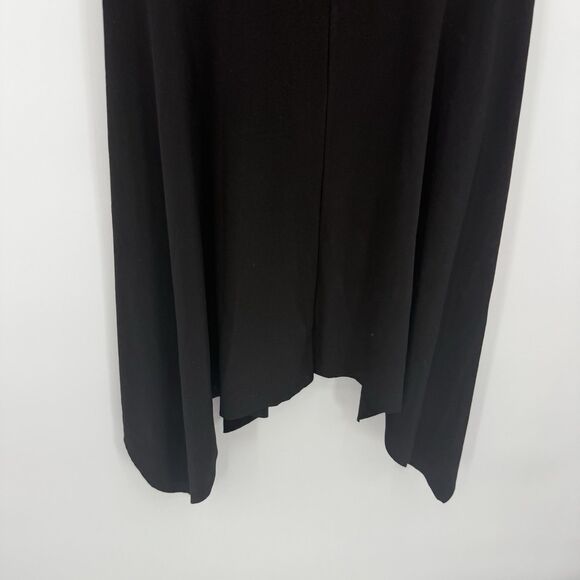 Taboo Vintage Black Y2k Halter Dress Asymmetrical Size 2XL Formal - Picture 7 of 14